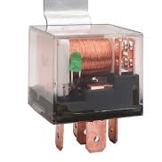 رله شیشه ای همه کاره 5 فیش دو کنتاکت LED